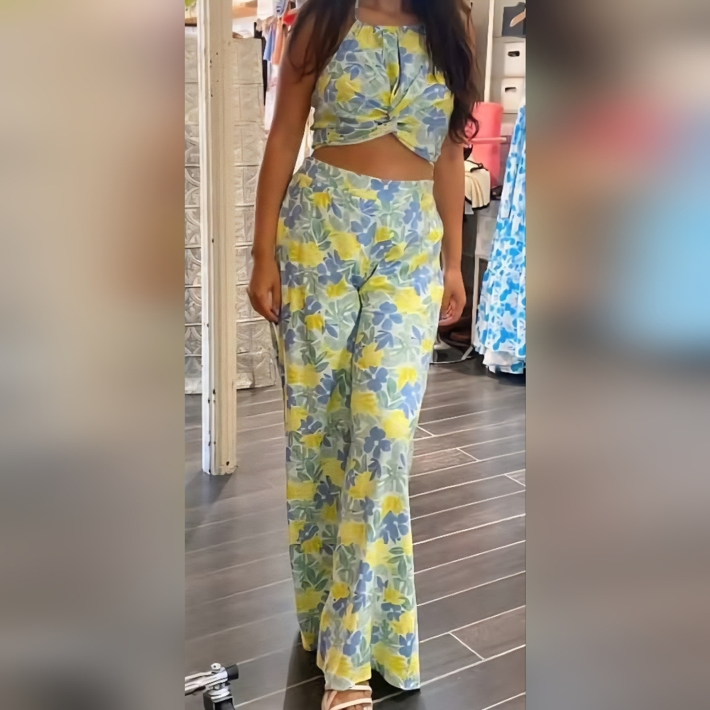 Floral Print Women's Co Ord Set